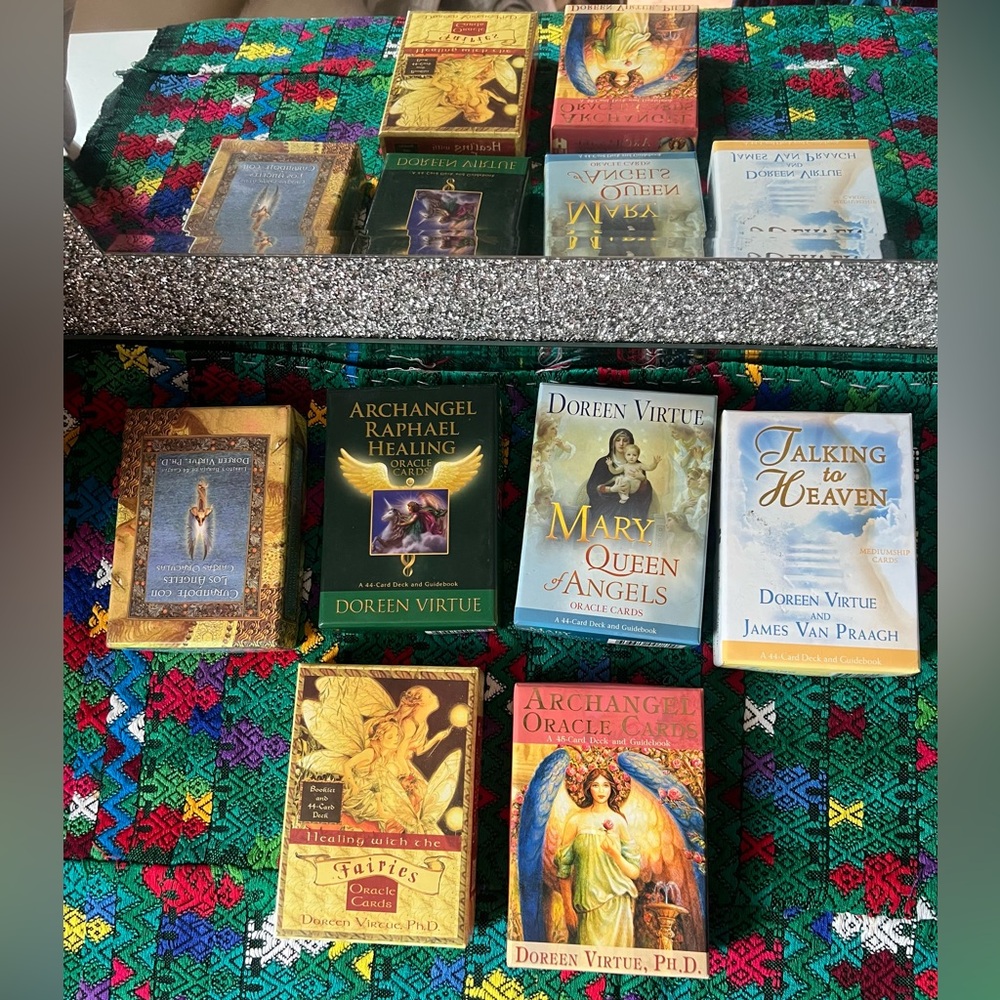 COMING SOON: Doreen Virtue Oracle Decks (Original Prints) —Preloved +Guidebooks